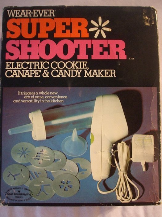 Wear-Ever Super Shooter Electric Cookie, Canape & Candy Maker Wearever N2