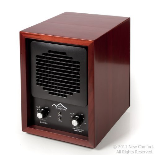 6 Stage Cherry Wood CH3500 New Comfort Ozone Air Purifier Cleaner Hepa Uv Covers 3500 feet