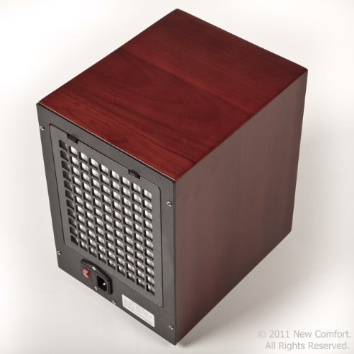 6 Stage Cherry Wood CH3500 New Comfort Ozone Air Purifier Cleaner Hepa Uv Covers 3500 feet N3