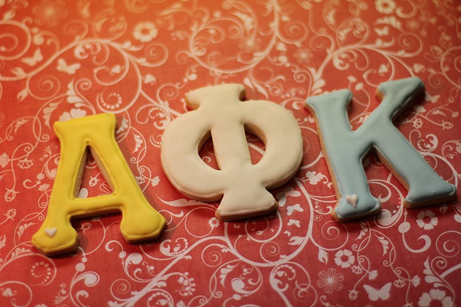 Live Greek - Greek cookie cutter - Kappa (3 x 2.75 Inches) N3
