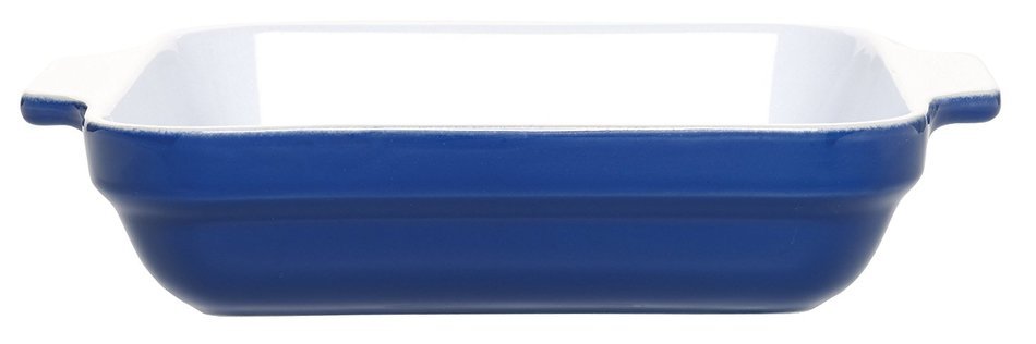 Emile Henry Square Baking Dish, White N3