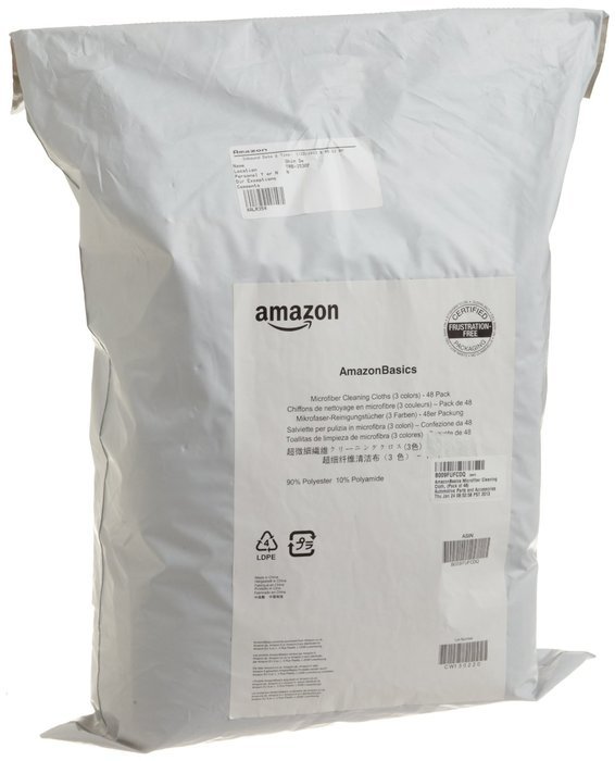 AmazonBasics Microfiber Cleaning Cloth - 48 Pack N2