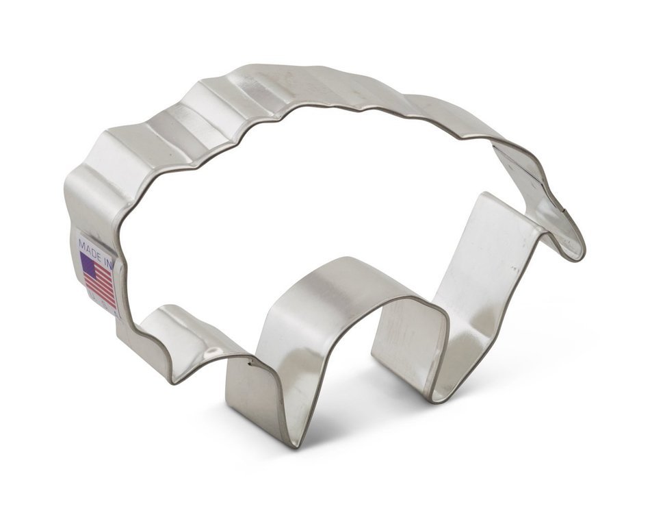 Ann Clark Buffalo Cookie Cutter - 4.25 Inches - Tin Plated Steel