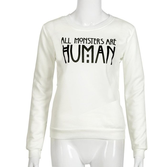 AIMTOPPY Fashion Women Letters Printed Casual Hooded Long Sleeve Sweatshirt Hoodie Coat Outerwear Tops (M, Black) N6