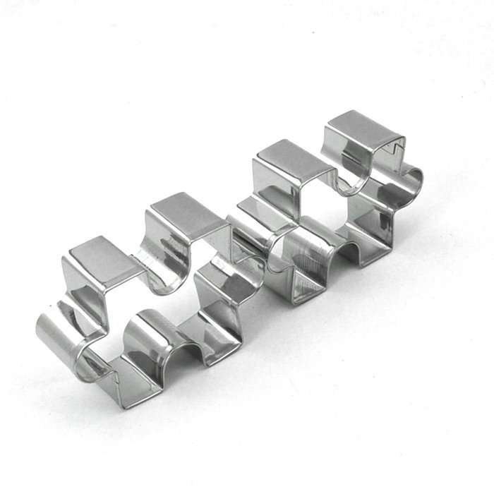 GXHUANG Game Puzzles Cookie Cutter Set, Set of 2 - Stainless Steel (Puzzles) N3