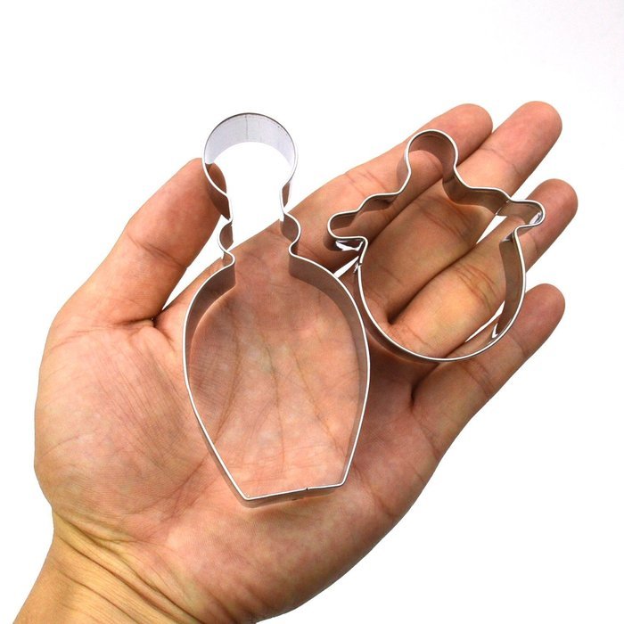 GXHUANG Game Puzzles Cookie Cutter Set, Set of 2 - Stainless Steel (Puzzles) N11