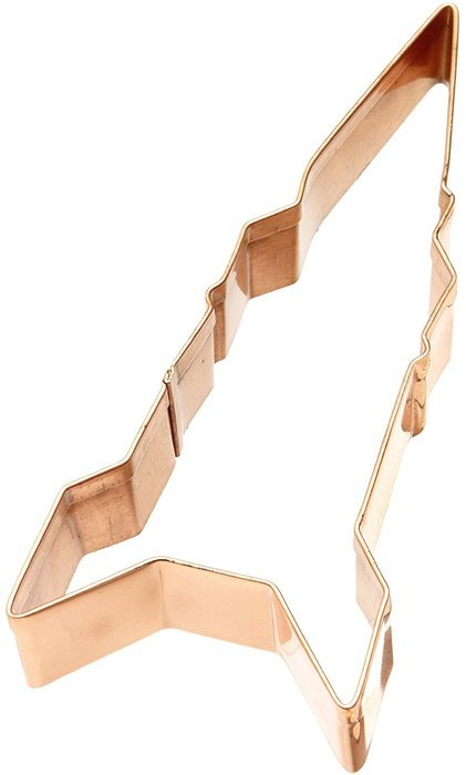 Old River Road Snowflake Art Shape Cookie Cutter, Copper N2