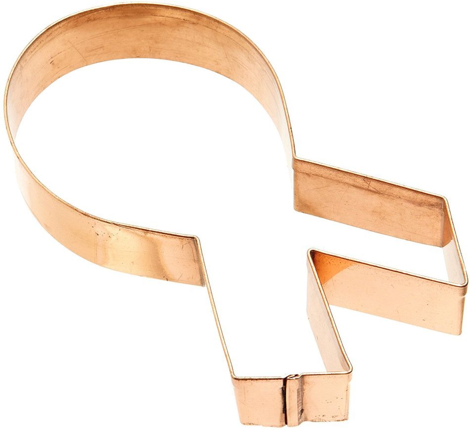 Old River Road Snowflake Art Shape Cookie Cutter, Copper N6