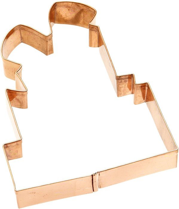 Old River Road Snowflake Art Shape Cookie Cutter, Copper N11