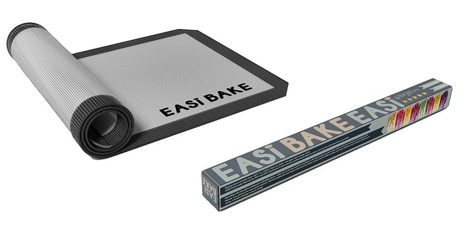 Silicone Easi Bake Non Stick Baking Mat, Professional Grade Cookie Sheet, Heat Resistant, Size 15 12/16" X 11...