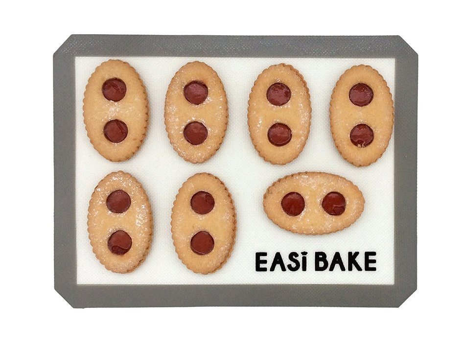 Silicone Easi Bake Non Stick Baking Mat, Professional Grade Cookie Sheet, Heat Resistant, Size 15 12/16" X 11... N6