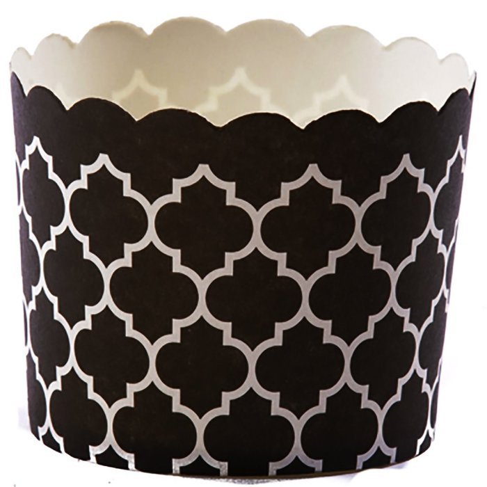 Simply Baked Large Paper Baking Cup, Red, White & Blue, 20-Pack, Entertain with Ease and Style, Serve Cupcakes... N7