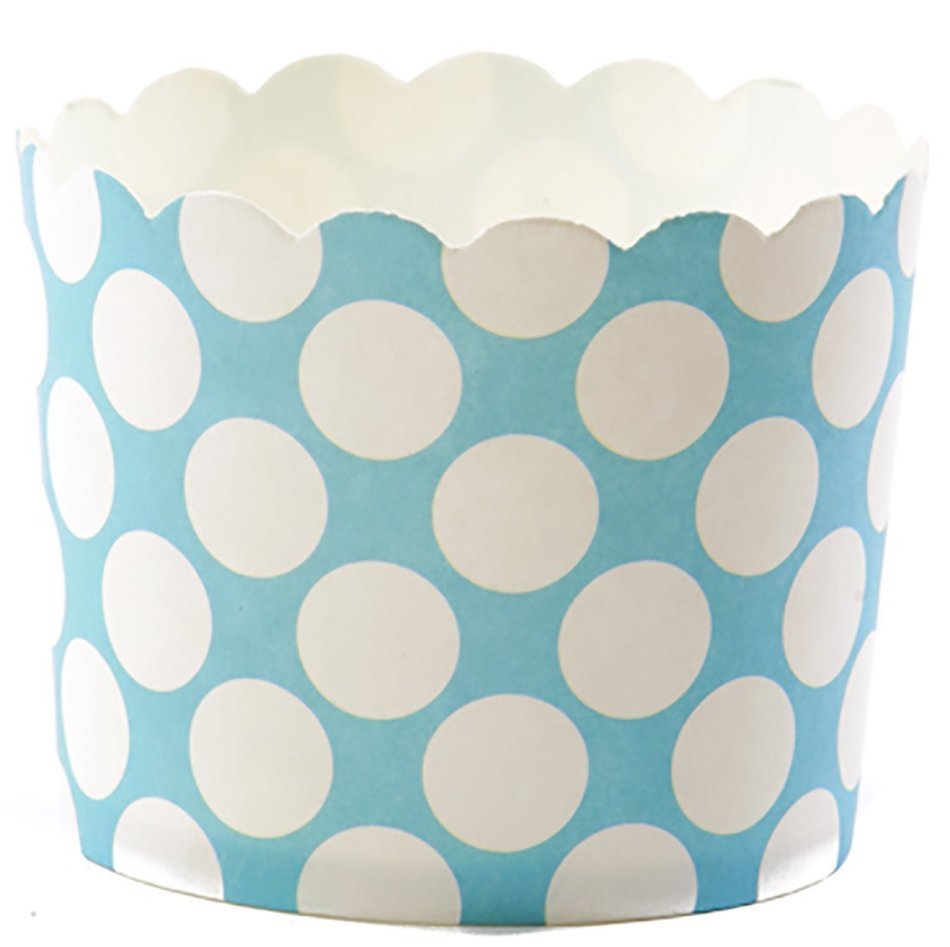 Simply Baked Large Paper Baking Cup, Red, White & Blue, 20-Pack, Entertain with Ease and Style, Serve Cupcakes... N24