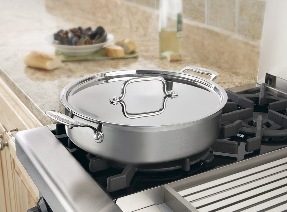 Cuisinart MCP55-30 MultiClad Pro Stainless 5-1/2-Quart Casserole with Cover N2