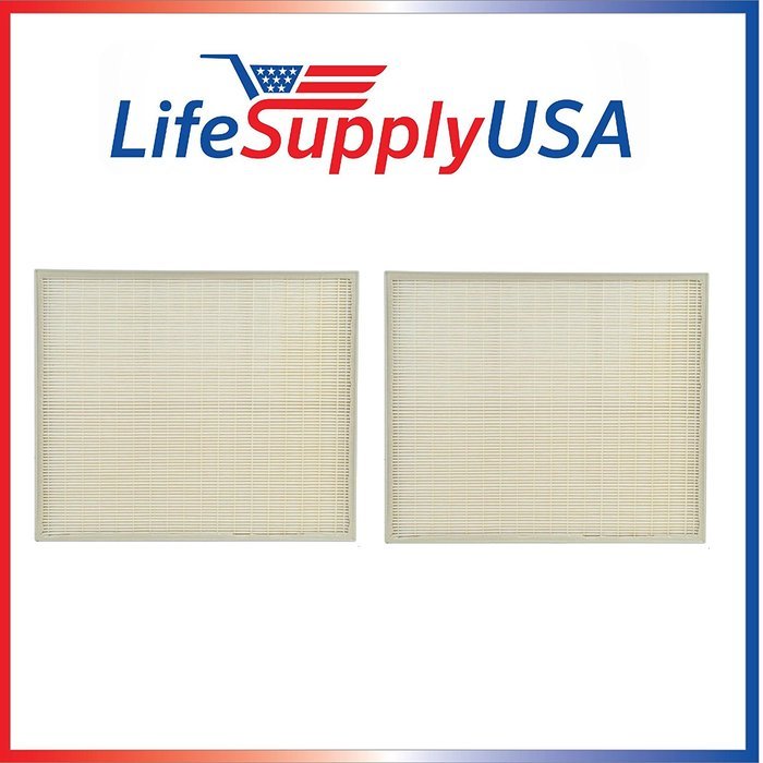 2 Filters fit Whirlpool 1183054K (1183054) PLASTIC FRAME Designed To Fit Whispure Air Purifier Models AP350 AP450...