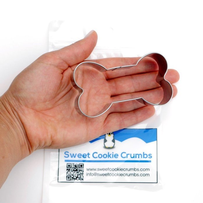 Dog Bone Cookie Cutter - Stainless Steel N2