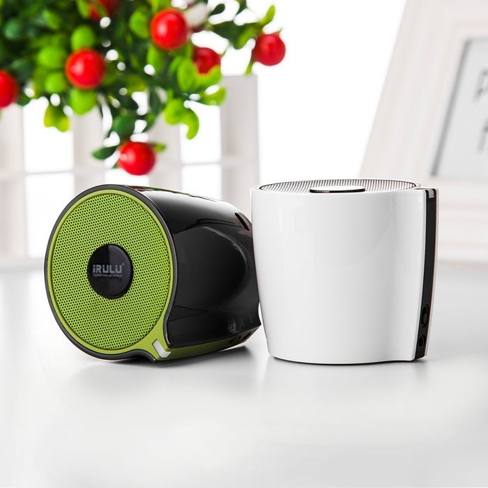 iRULU Portable Mini Wireless Bluetooth Speaker Built-in Microphone Black N9