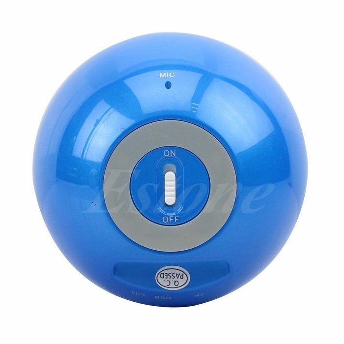 For iPhone LG Sony PC Wireless Bluetooth Speaker Super Bass Car Stereo Portable Blue N2