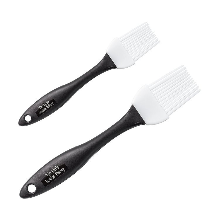 Pastry & Basting Brush Set of 2 - Silicone Pastry Brushes - Suitable Meat Basting Brush - BBQ Meat Basting Brushes...