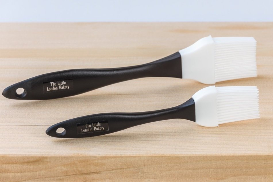 Pastry & Basting Brush Set of 2 - Silicone Pastry Brushes - Suitable Meat Basting Brush - BBQ Meat Basting Brushes... N5