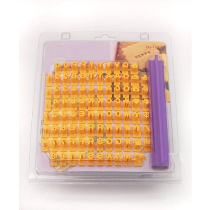 LOHOME(TM) Biscuit Cookie Alphabet Letter Numbers Stamp Embosser Mold Cake Decorating Tools N2