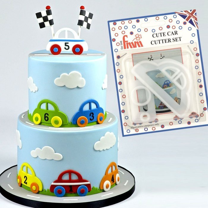 Cute Car Cutter Set of 2