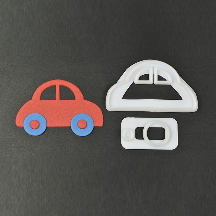 Cute Car Cutter Set of 2 N4