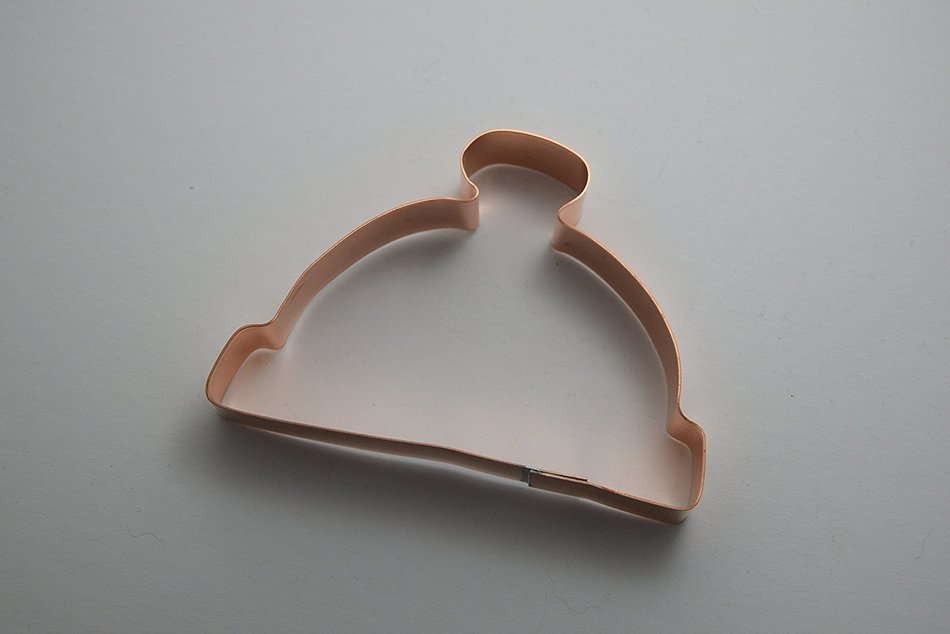 Stocking Cap, Hat, Beanie Cookie Cutter N3