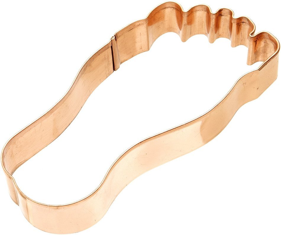 Old River Road Hand Shape Cookie Cutter, Copper N2