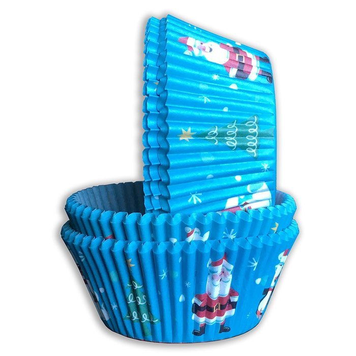 Christmas Baking Cups - 75 Pack - Standard Christmas Muffin Liners - Premium Disposable Christmas Cupcake Liners... N2