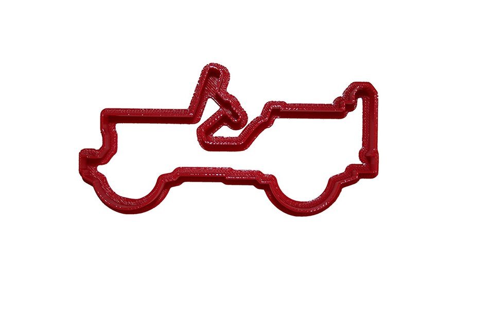 Military Jeep Cookie Cutter N2