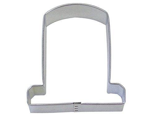 R&M Tombstone 3" Cookie Cutter in Durable, Economical, Tinplated Steel