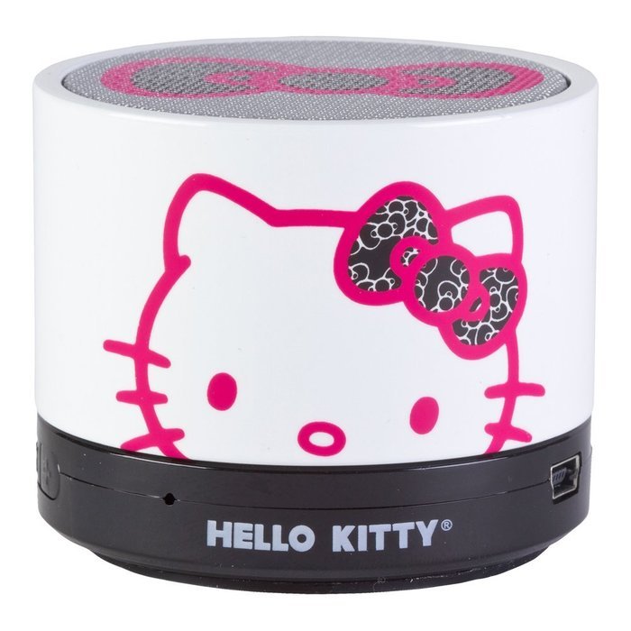 Hello Kitty 37209R-TRU Bluetooth Speaker, Colors May Vary