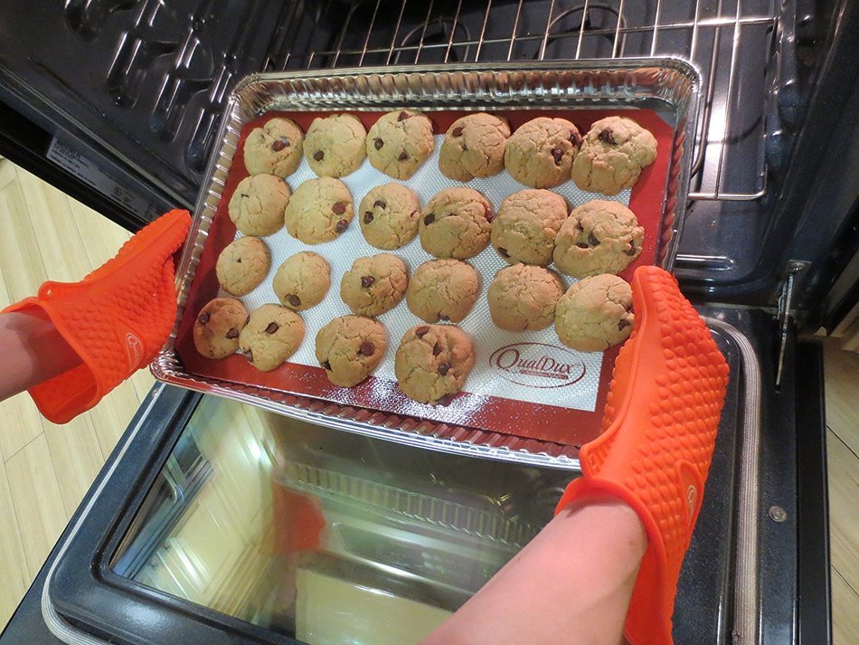 Qualdux QD-BP11 Non-Stick Silicone Baking Mat Size 11 1/32" x 16 17/32" (28x42cm) N5