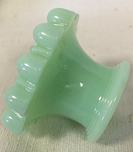 Glass Knob Drawer Pull Handle - American Made (Jade) N2