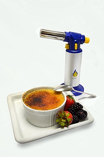 GAIG Creme Brulee Torch w/ Strong Build, Large Butane Capacity, Reliable Ignition, Adjustable Flame & Safety Lock... N4