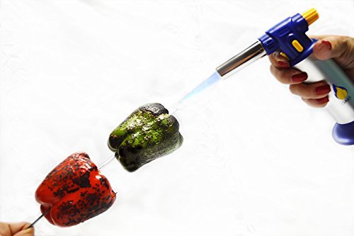 GAIG Creme Brulee Torch w/ Strong Build, Large Butane Capacity, Reliable Ignition, Adjustable Flame & Safety Lock... N9