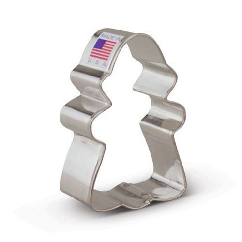 Ann Clark Gingerbread Girl Cookie Cutter - 5.25 Inches - Tin Plated Steel N2