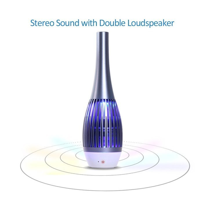 MAONO Music Vase Bluetooth V4.0 Wireless Smart Speaker with APP Control, Dual Drive Stereo Sound, Dancing Light... N11