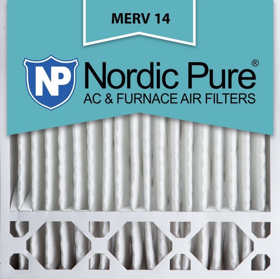 Nordic Pure 20x20x5L1M14-1 Lennox X0585 Replacement Air Filter, Box of 1