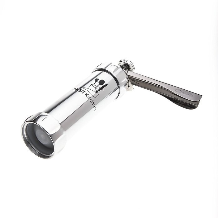 Cookie Press Kit &ndash; Stainless Steel Biscuit Press Set Includes 20 Discs & 4 Icing Tips. DKST Kitchen&rsquo;s Best Christmas... N6