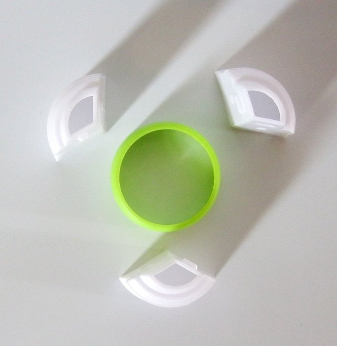 Misula Big Size Baking ColorSwirl Tri-Color Coupler Decorating Tool Cake Tools Bakeware Cupcake Fondant Cookie... N11