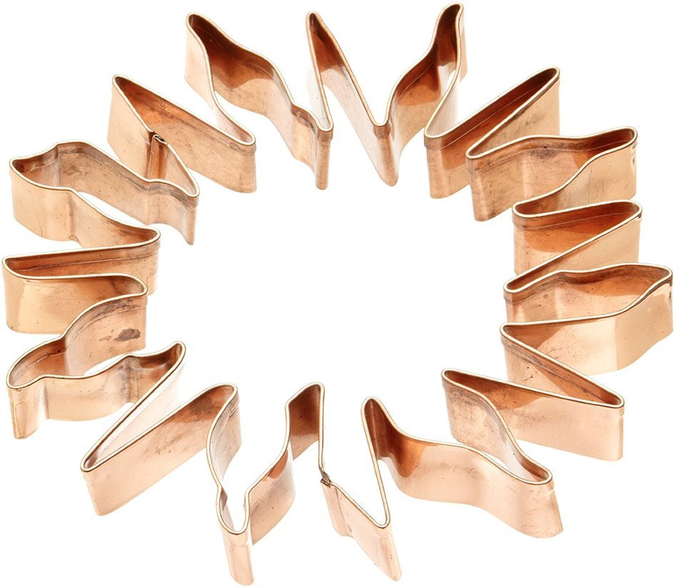 Old River Road Star Shape Cookie Cutter, Copper N3