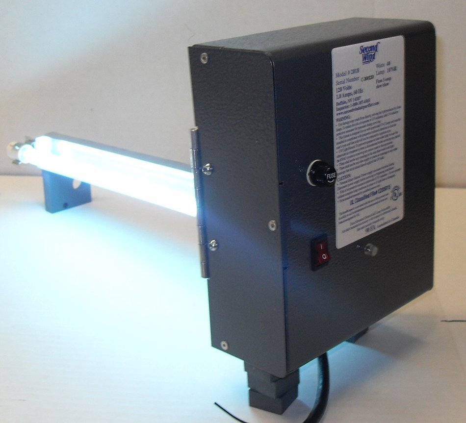 Second Wind UV Air Purifier Model 2000 Whole House PCO HVAC