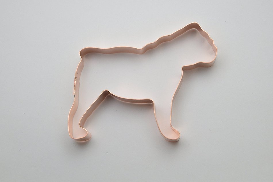 English Bulldog Cookie Cutter N4