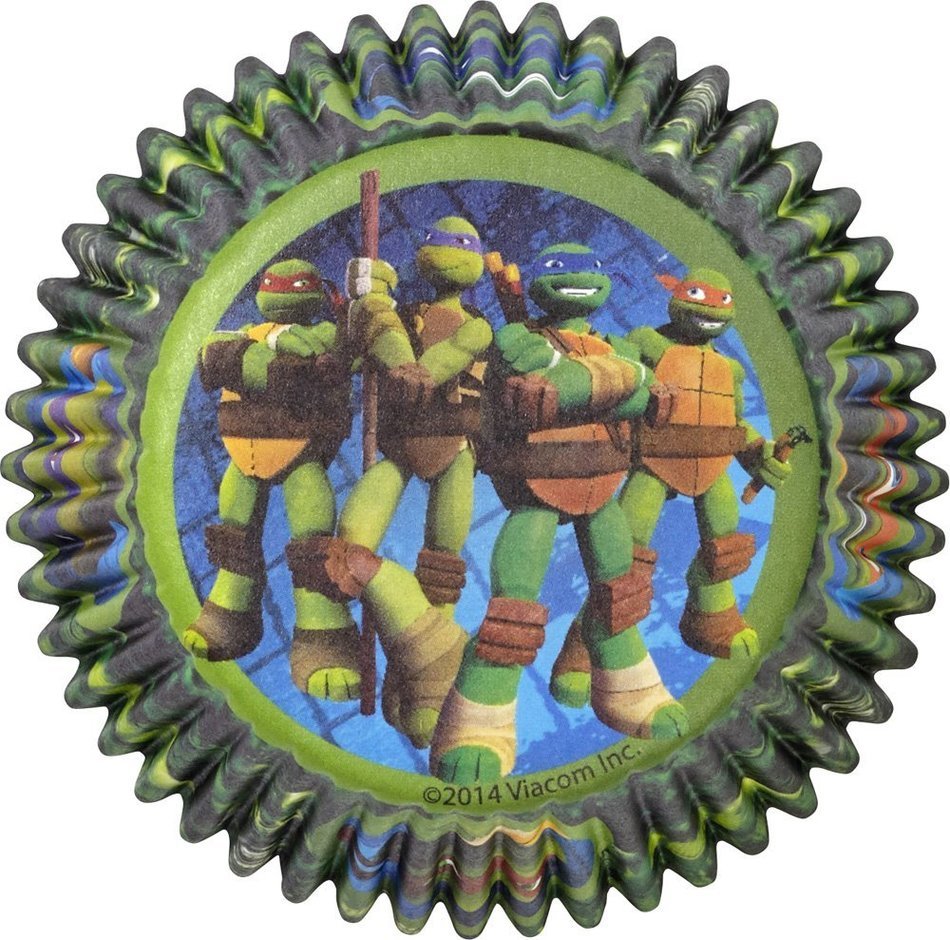 Wilton 415-7745 50 Count Teenage Mutant Ninja Turtles Baking Cups