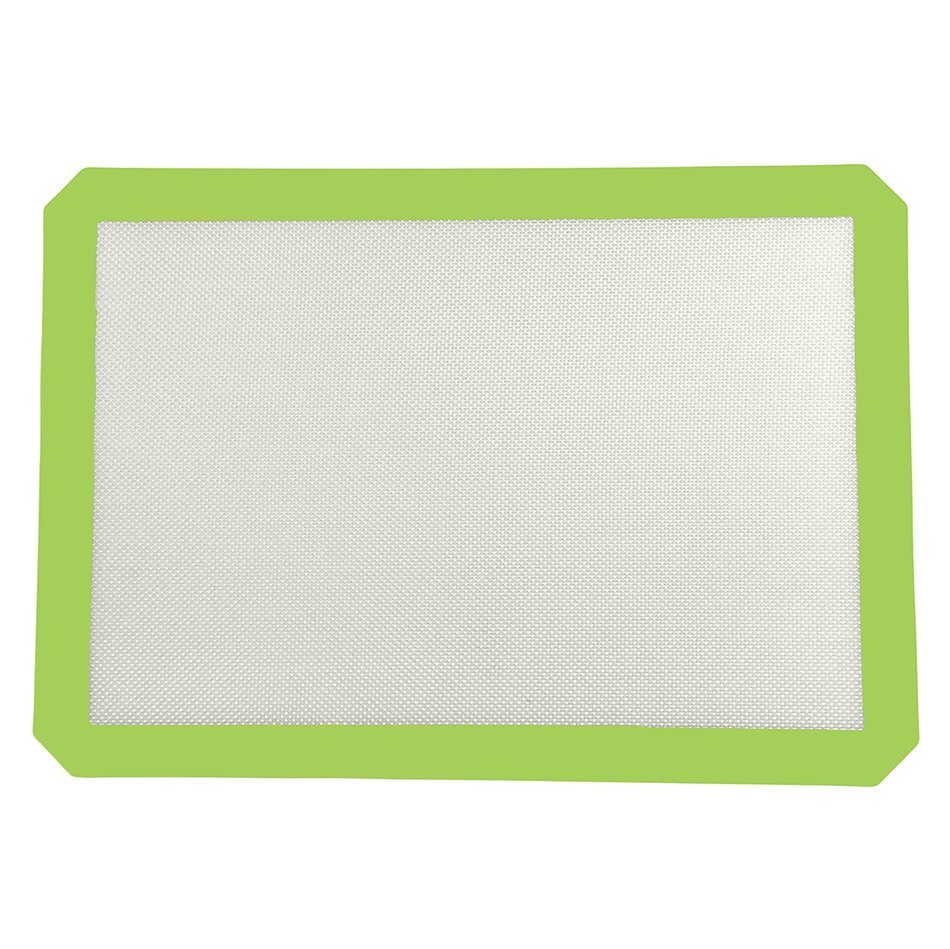 Green Leaf Premium Non-Stick Silicone Baking Mat, Standard Half Sheet, 16.5 x 11.6 in. N2