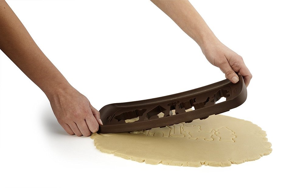 Chef'n Cookease Cookie Cutter and Frosting Stencil Set (Dog Shapes) N4