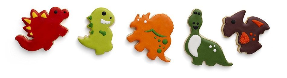 Chef'n Cookease Cookie Cutter and Frosting Stencil Set (Dog Shapes) N8