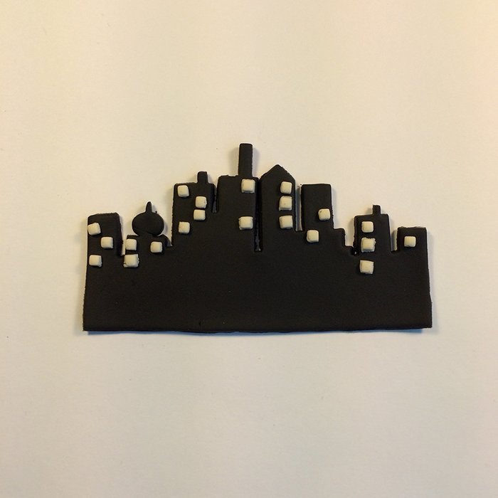 City Skyline 100 Cookie Cutter Set (7.5 inches x 4.26 inches)